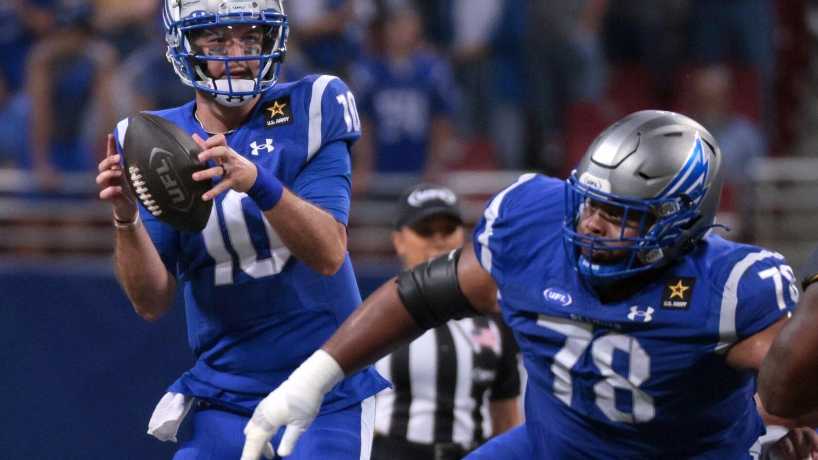 A.J. McCarron learned of his Battlehawks release from his son, Instagram